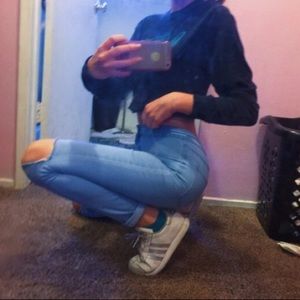 High Waisted Skinny Jeans- Forever 21